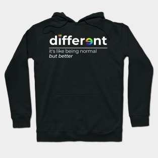 Different - Be Different Shirt for Autism Awareness Month Hoodie